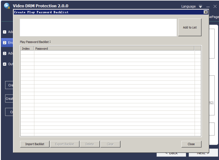 screenshot of GiliSoft DRM Protection